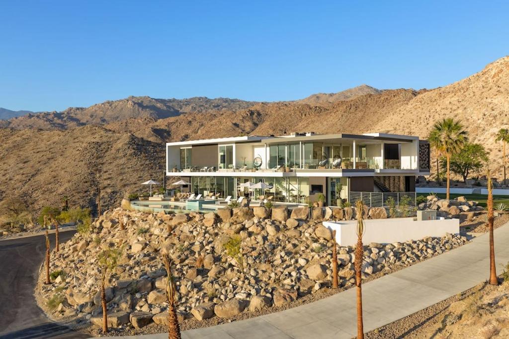 The Dream House Modern Estate Perched Above Palm Desert Villa Exterior photo