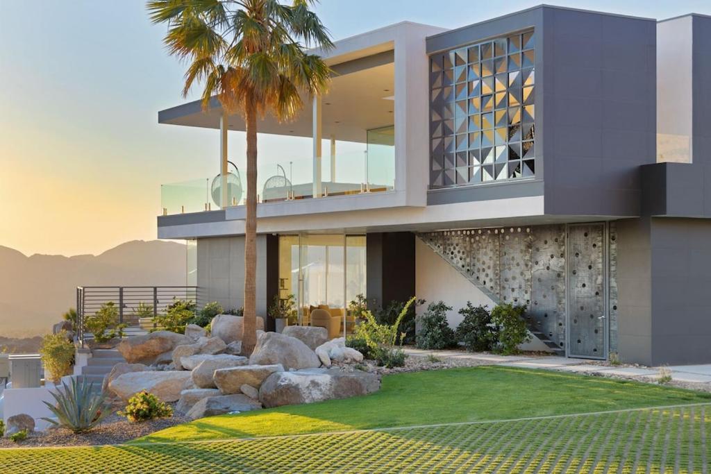 The Dream House Modern Estate Perched Above Palm Desert Villa Exterior photo