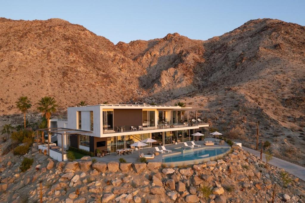 The Dream House Modern Estate Perched Above Palm Desert Villa Exterior photo