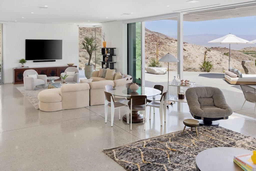 The Dream House Modern Estate Perched Above Palm Desert Villa Exterior photo